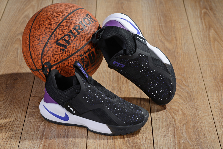 Nike LeBron Ambassador 11 Black Purple Blue Shoes